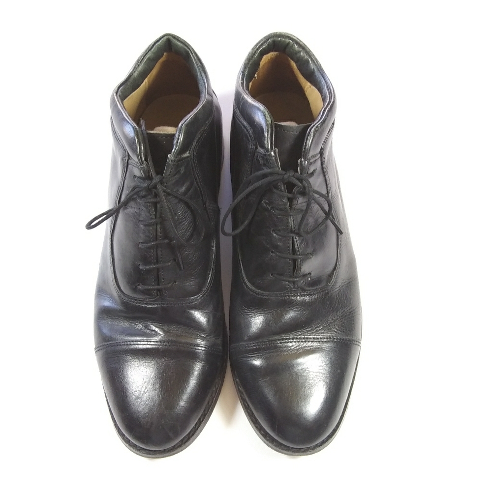 Mens leather chucka boots